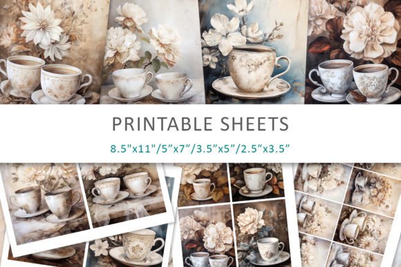 Download Coffee Junk Journal Kit, ATC Card - Junk journal kit Collection