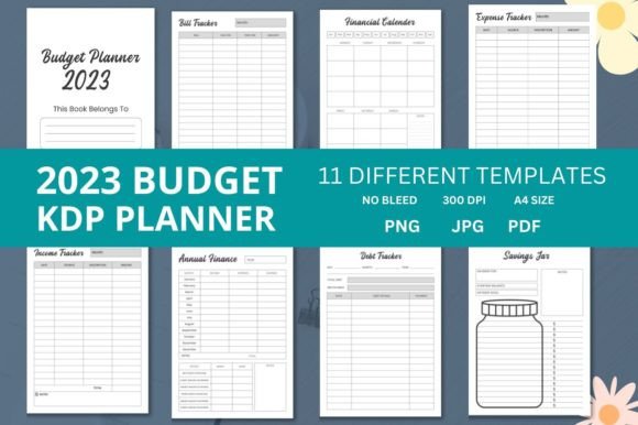 Download 2023 Budget Planner for KDP Interiors - Premium Bundle