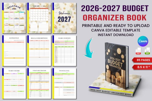 Download 2026–2027 Budget Organizer Planner - Budget organizer Collection